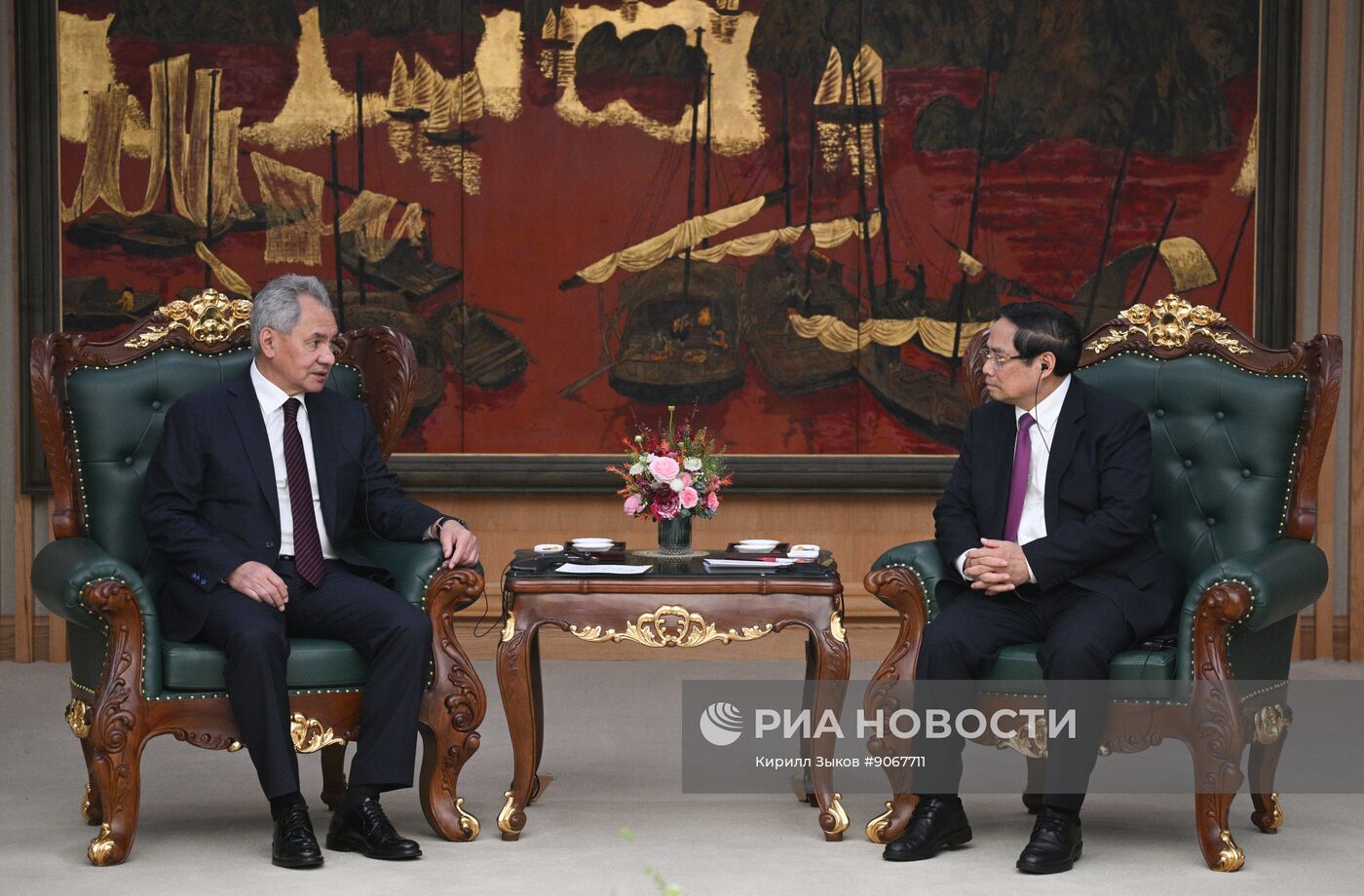 Визит секретаря Совета безопасности РФ Сергея Шойгу во Вьетнам