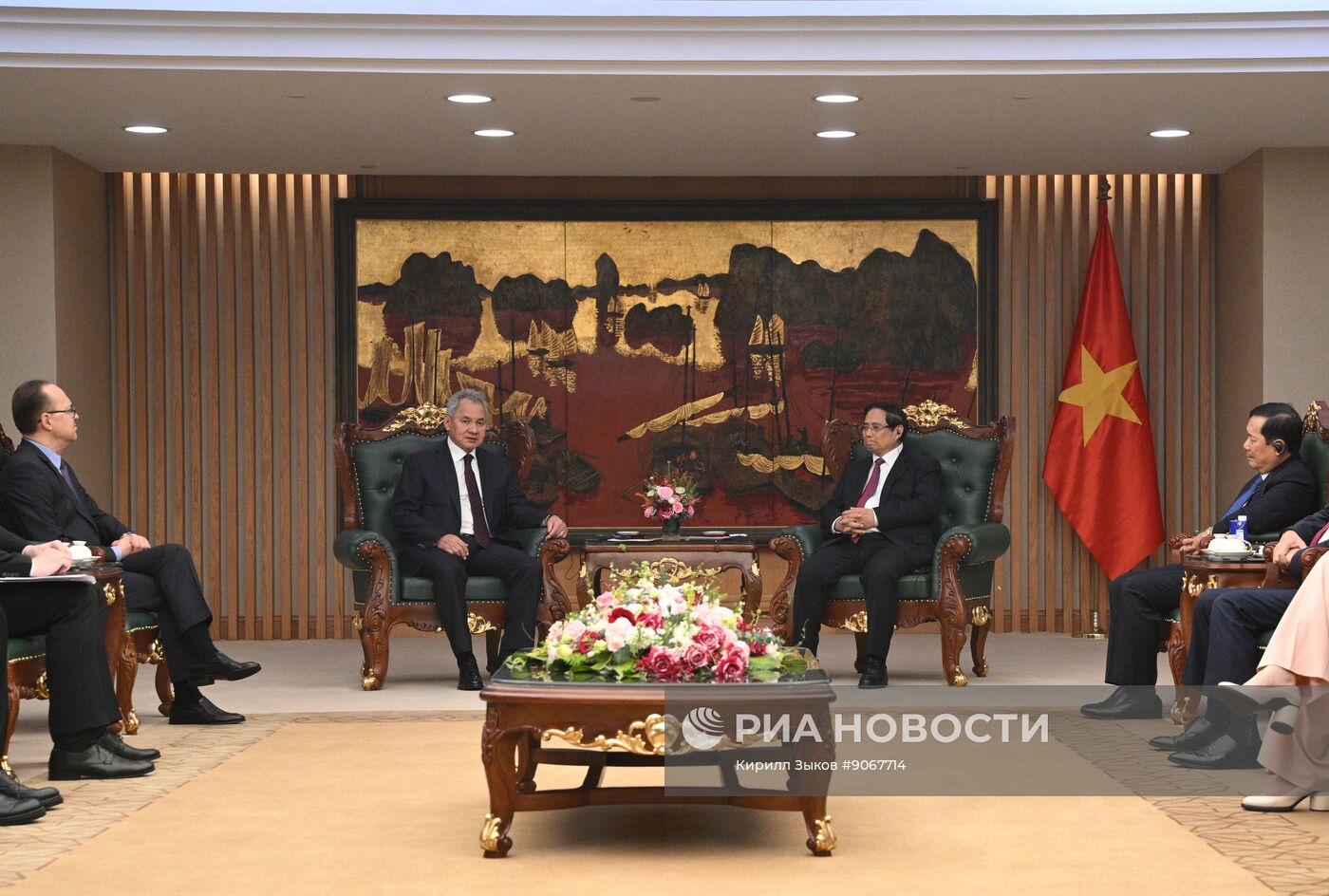 Визит секретаря Совета безопасности РФ Сергея Шойгу во Вьетнам