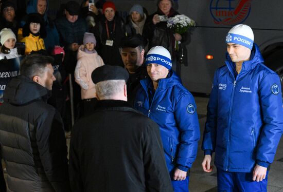  Экипаж "Союза МС-27" прибыл в Звёздный городок