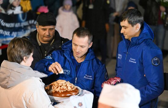  Экипаж "Союза МС-27" прибыл в Звёздный городок