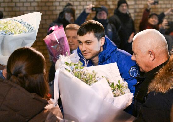  Экипаж "Союза МС-27" прибыл в Звёздный городок