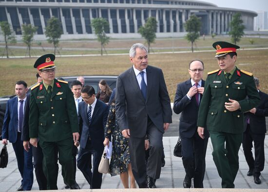 Визит секретаря Совета безопасности РФ Сергея Шойгу во Вьетнам
