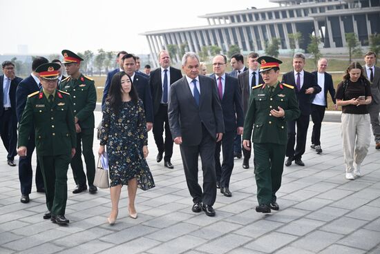 Визит секретаря Совета безопасности РФ Сергея Шойгу во Вьетнам