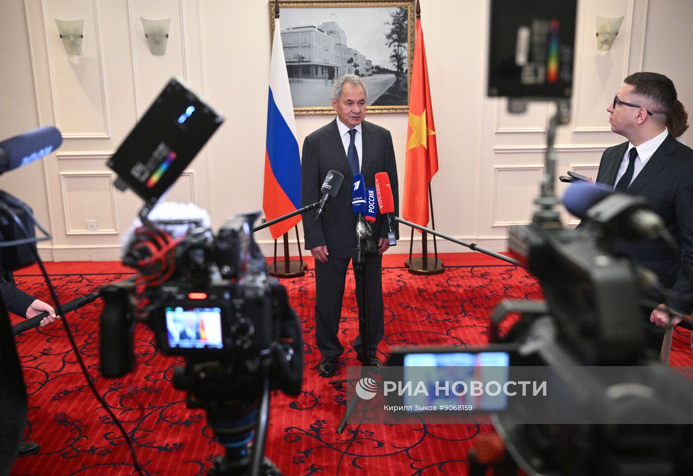 Визит секретаря Совета безопасности РФ Сергея Шойгу во Вьетнам