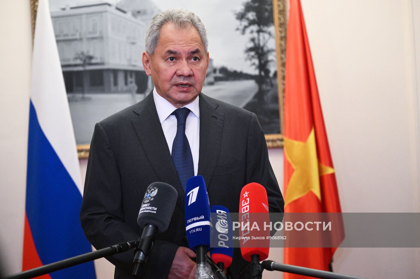Визит секретаря Совета безопасности РФ Сергея Шойгу во Вьетнам
