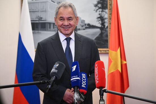 Визит секретаря Совета безопасности РФ Сергея Шойгу во Вьетнам