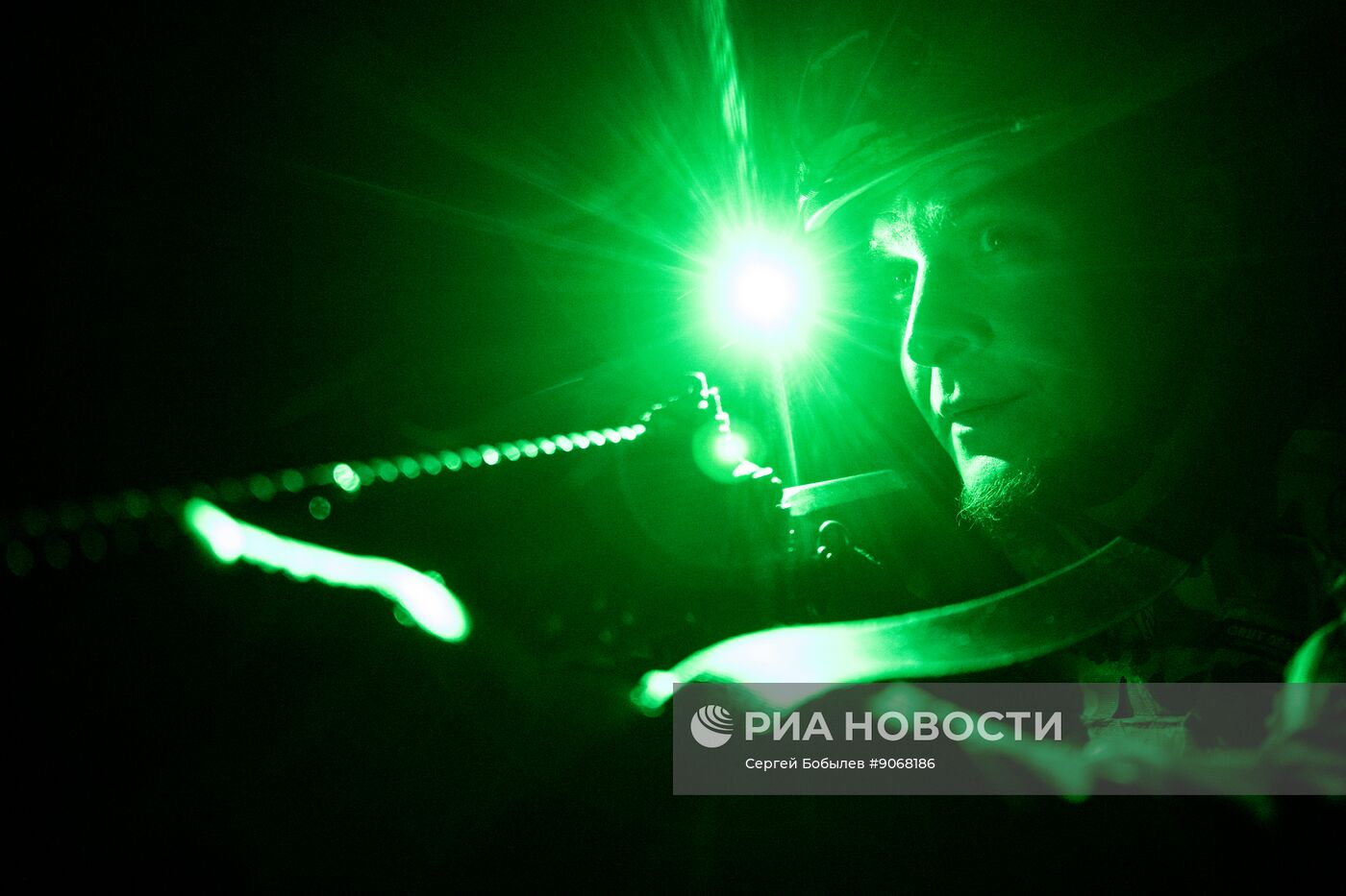 Боевое слаживание военнослужащих спецназа "Ахмат"