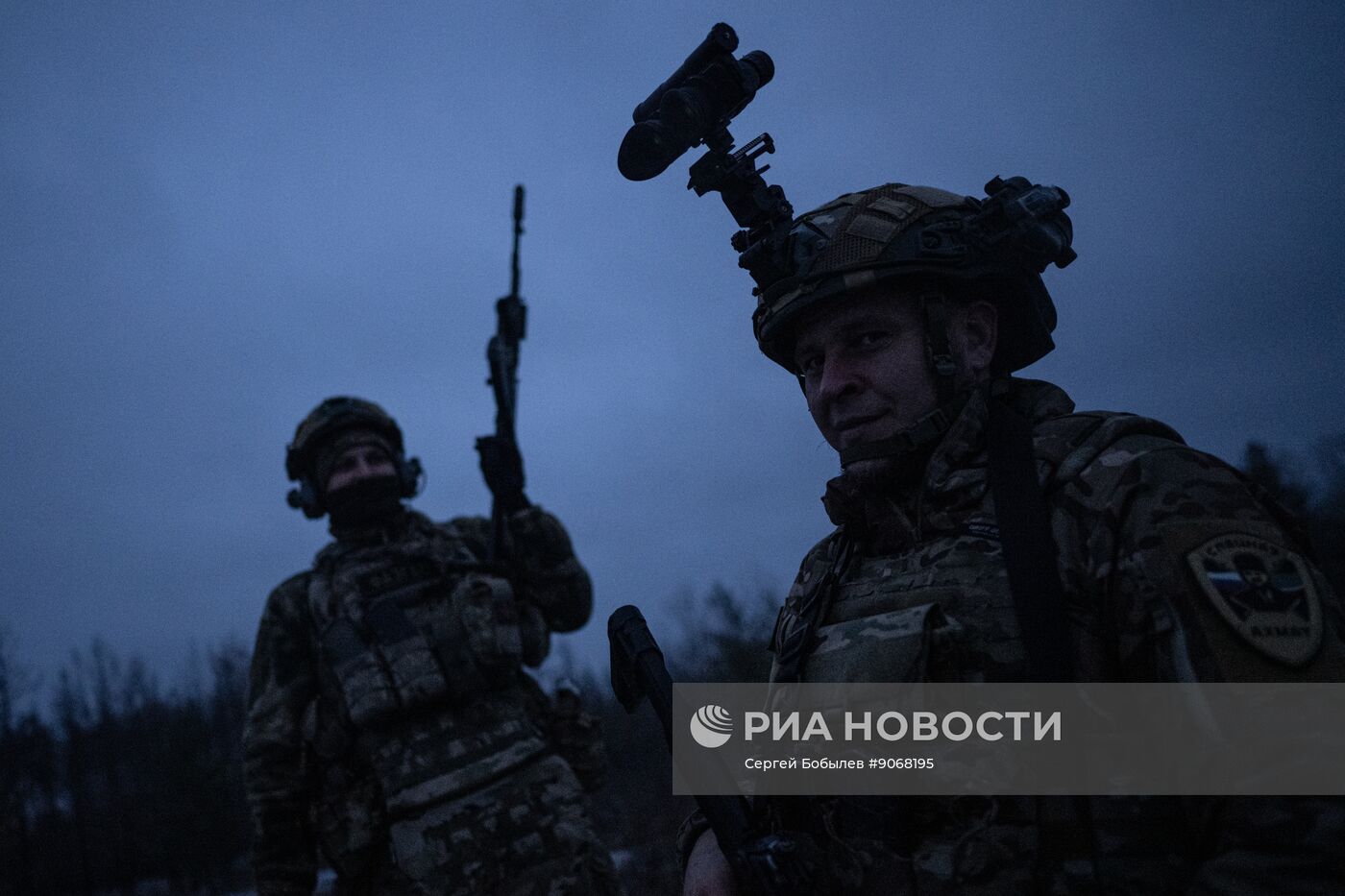 Боевое слаживание военнослужащих спецназа "Ахмат"