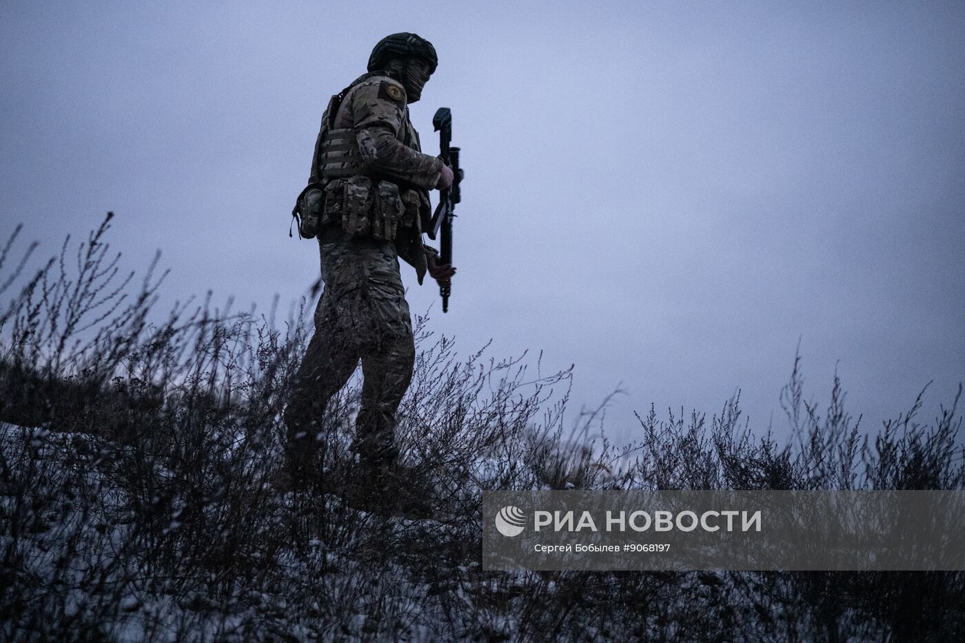 Боевое слаживание военнослужащих спецназа "Ахмат"