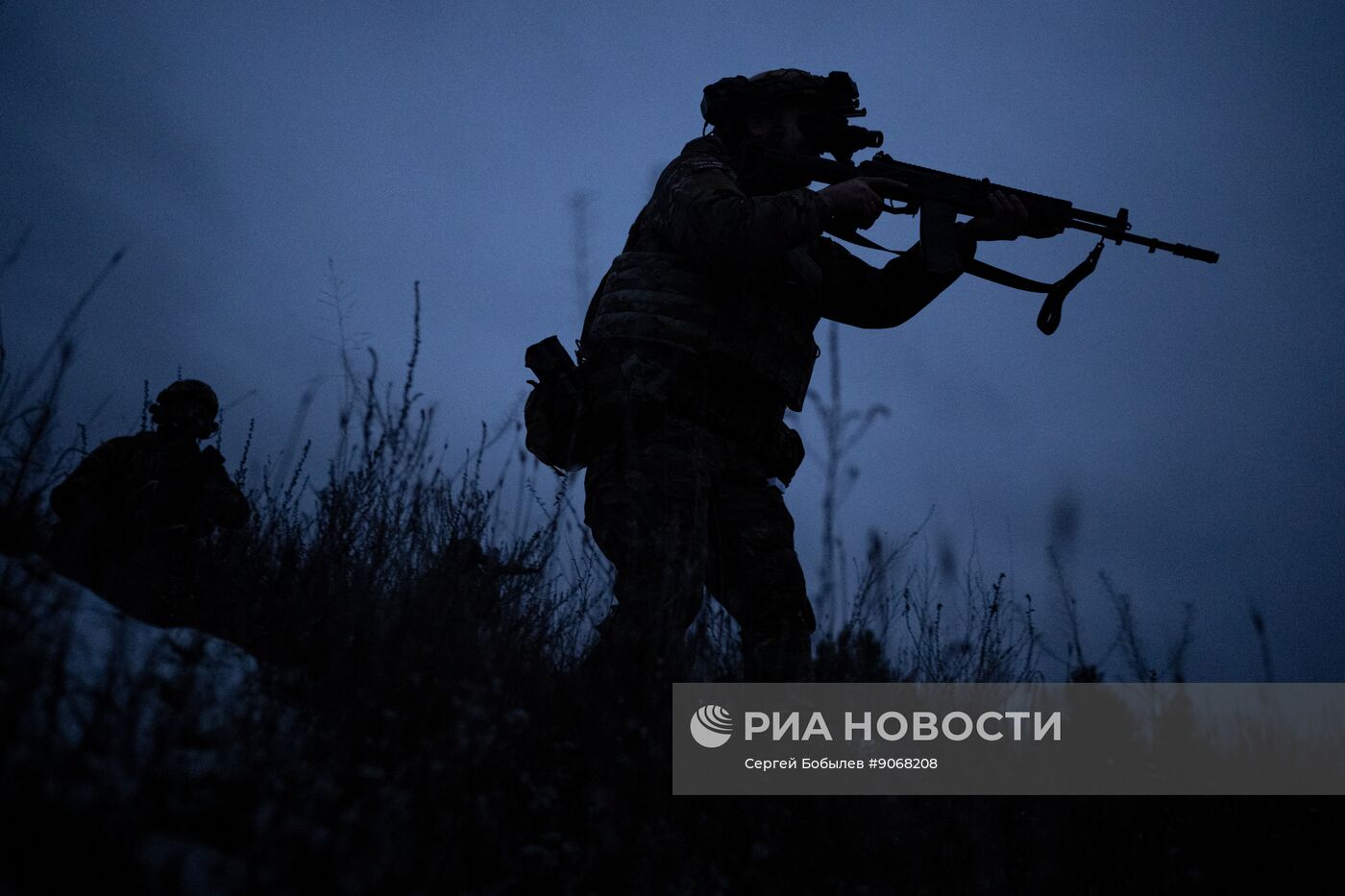 Боевое слаживание военнослужащих спецназа "Ахмат"