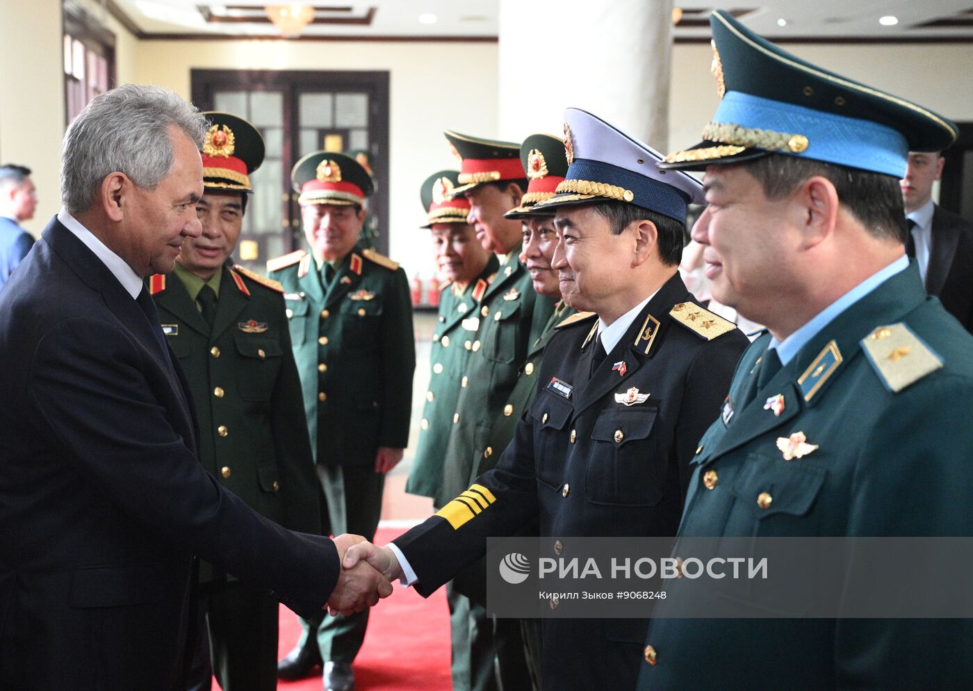 Визит секретаря Совета безопасности РФ Сергея Шойгу во Вьетнам