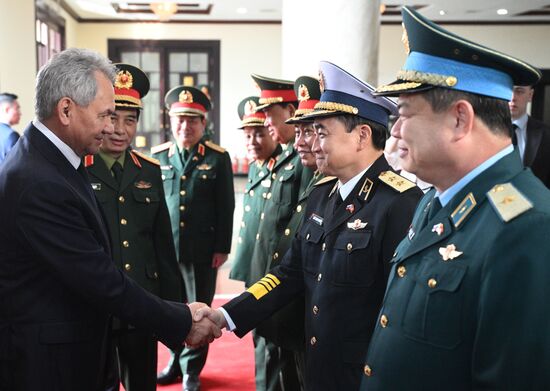 Визит секретаря Совета безопасности РФ Сергея Шойгу во Вьетнам