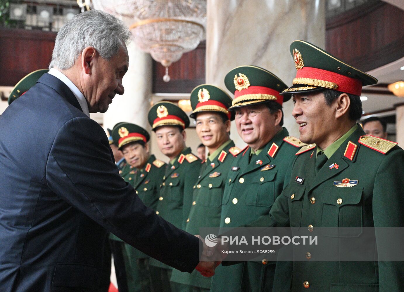 Визит секретаря Совета безопасности РФ Сергея Шойгу во Вьетнам
