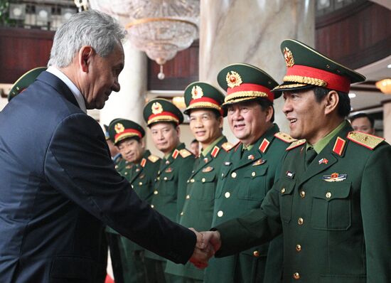 Визит секретаря Совета безопасности РФ Сергея Шойгу во Вьетнам