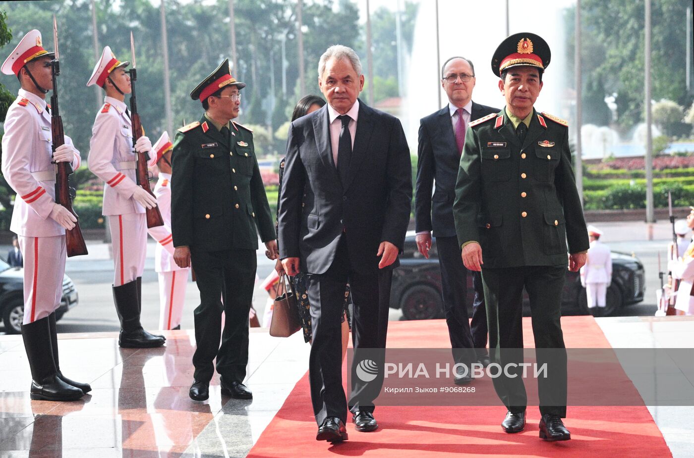 Визит секретаря Совета безопасности РФ Сергея Шойгу во Вьетнам