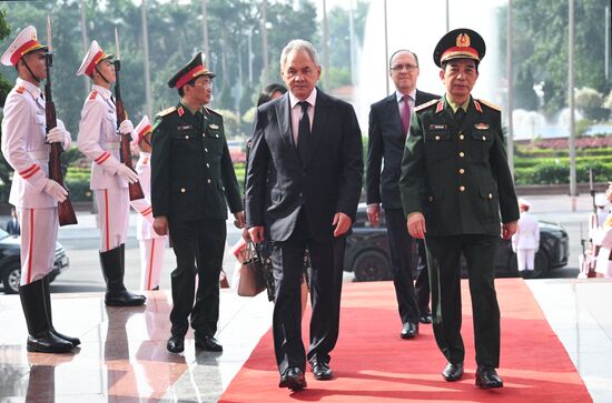 Визит секретаря Совета безопасности РФ Сергея Шойгу во Вьетнам