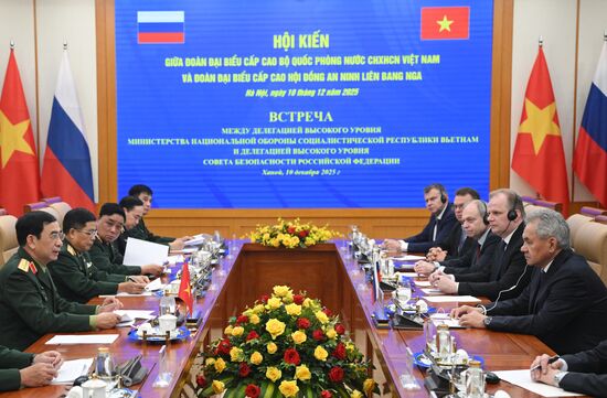 Визит секретаря Совета безопасности РФ Сергея Шойгу во Вьетнам