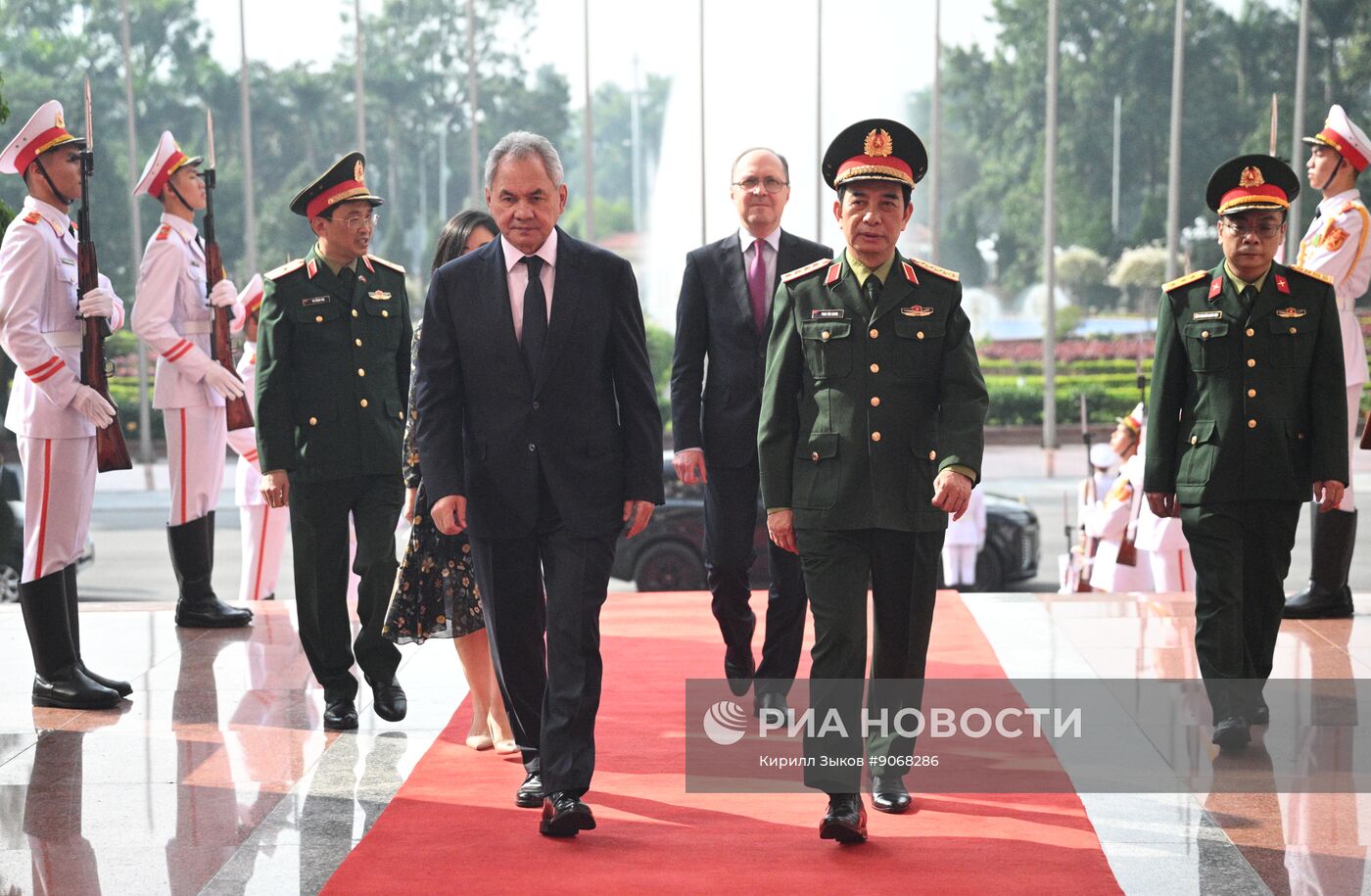Визит секретаря Совета безопасности РФ Сергея Шойгу во Вьетнам