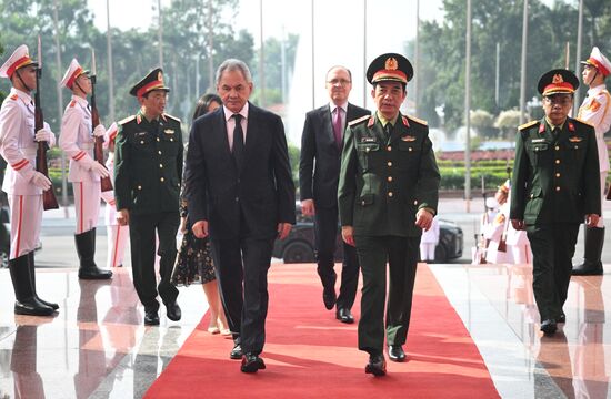 Визит секретаря Совета безопасности РФ Сергея Шойгу во Вьетнам