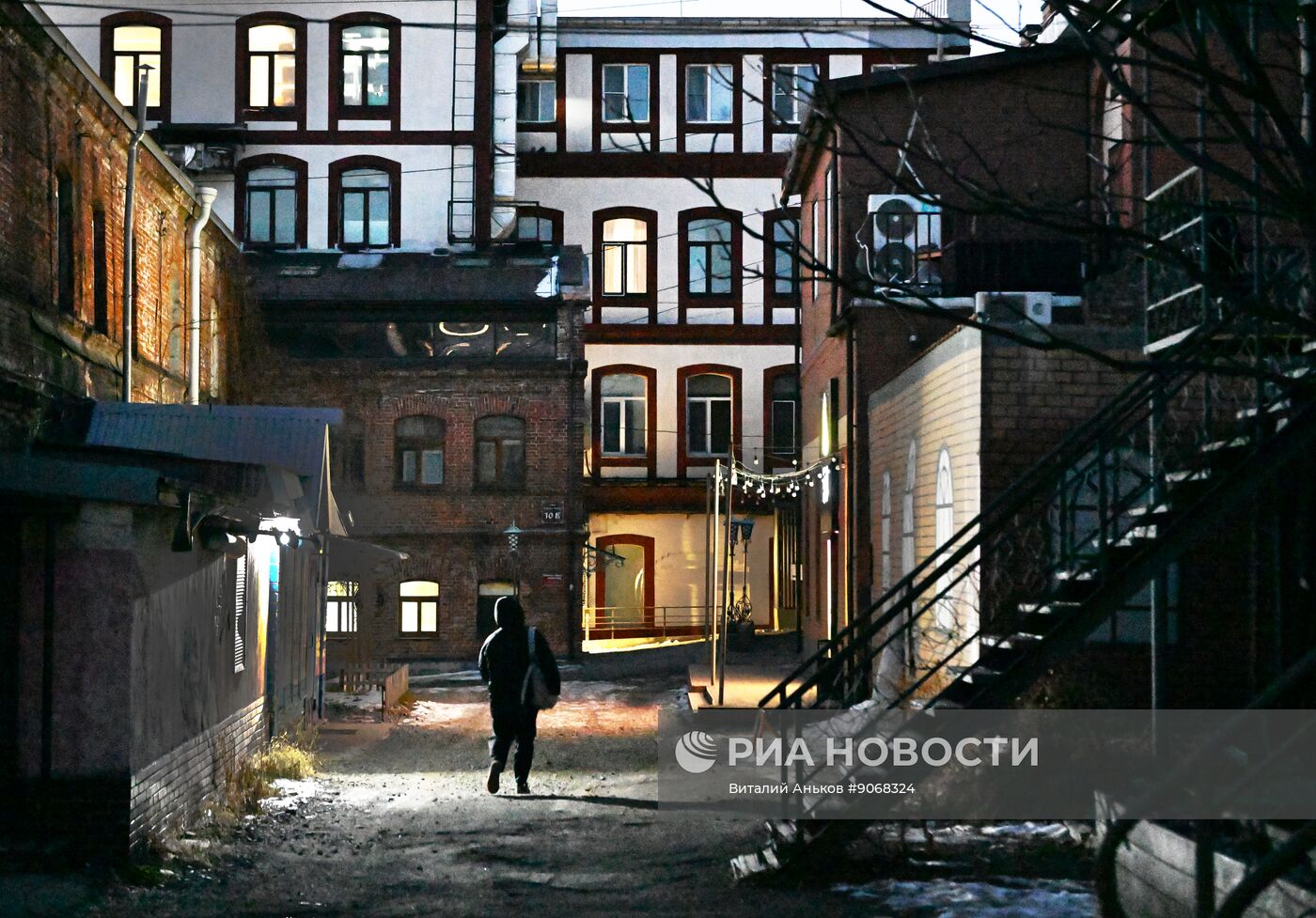 Район "Миллионка" в историческом центре Владивостока