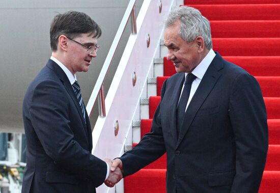 Визит секретаря Совета безопасности РФ Сергея Шойгу в Лаос