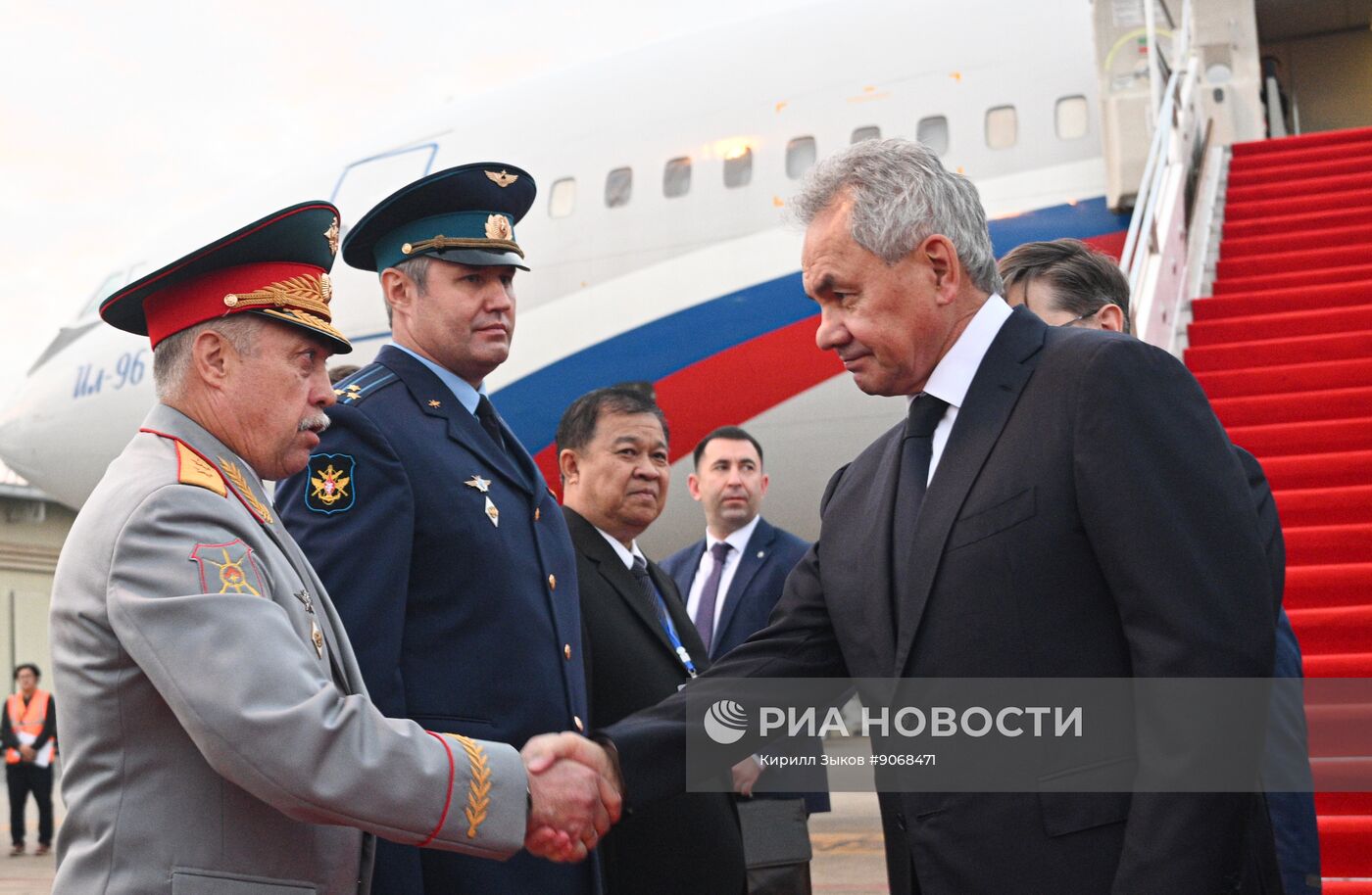 Визит секретаря Совета безопасности РФ Сергея Шойгу в Лаос