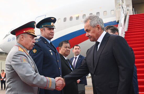 Визит секретаря Совета безопасности РФ Сергея Шойгу в Лаос