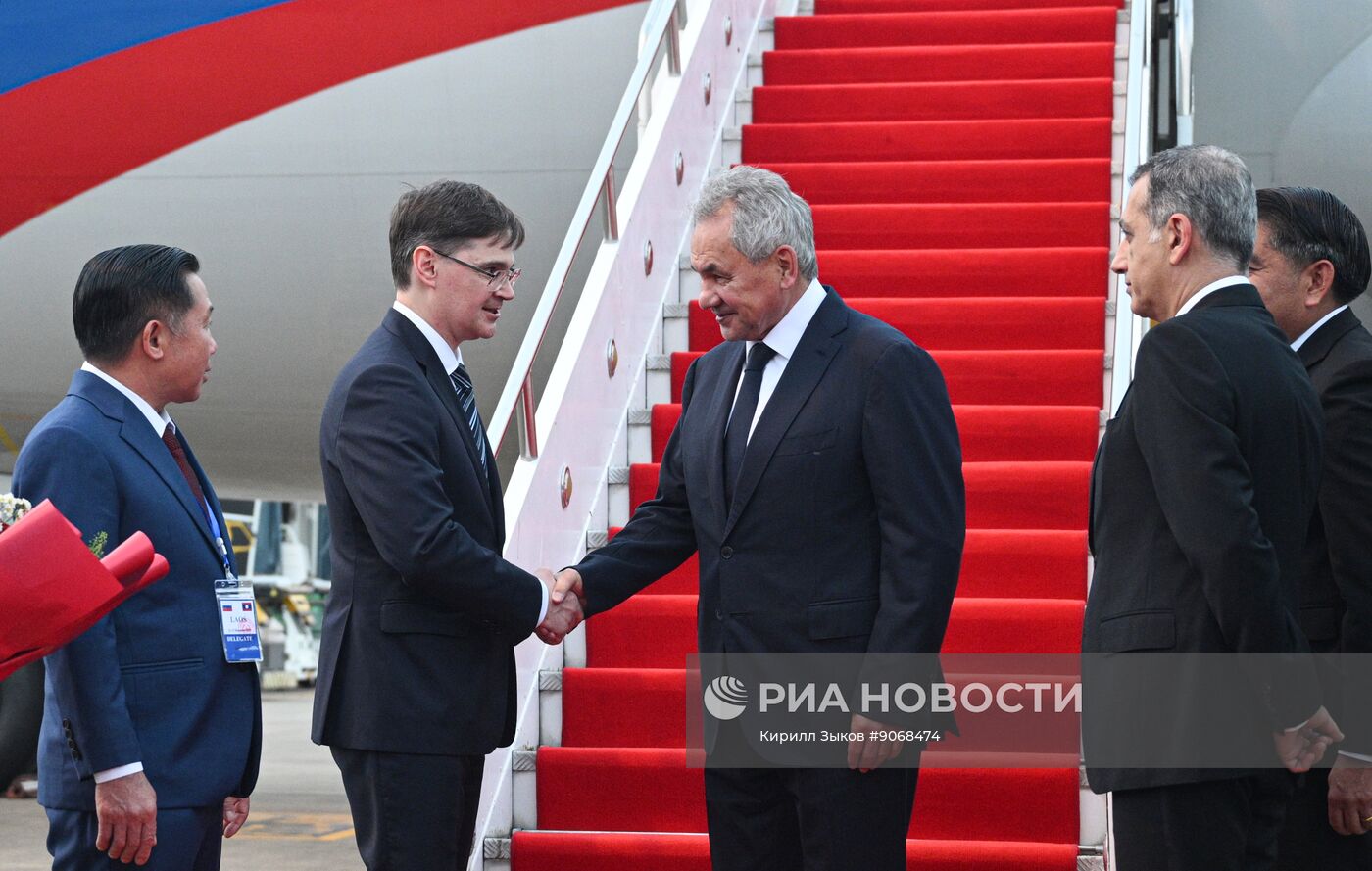 Визит секретаря Совета безопасности РФ Сергея Шойгу в Лаос