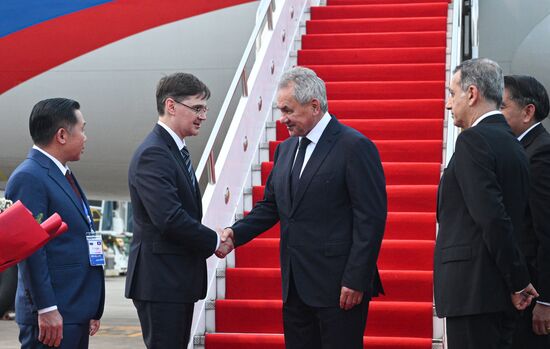 Визит секретаря Совета безопасности РФ Сергея Шойгу в Лаос