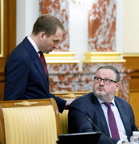 Заседание правительства РФ