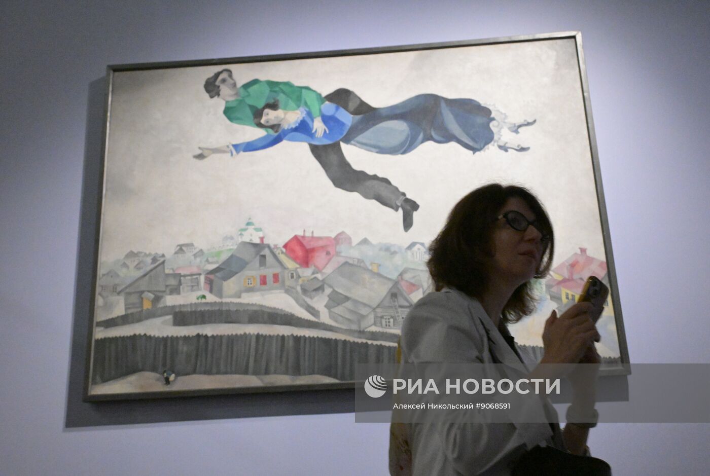 Выставка "Марк Шагал. Радость земного притяжения" в Пушкинском музее