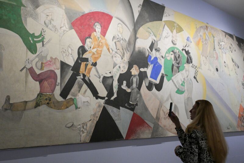 Выставка "Марк Шагал. Радость земного притяжения" в Пушкинском музее