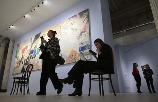 Выставка "Марк Шагал. Радость земного притяжения" в Пушкинском музее