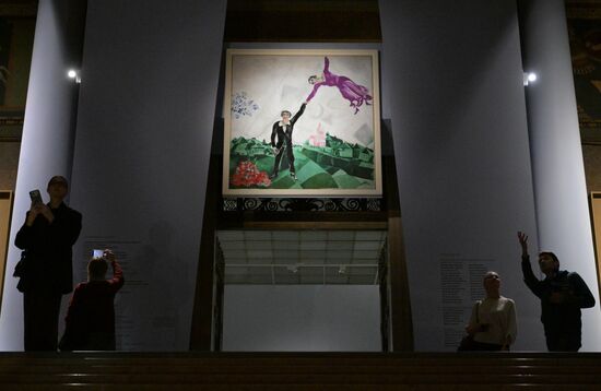 Выставка "Марк Шагал. Радость земного притяжения" в Пушкинском музее