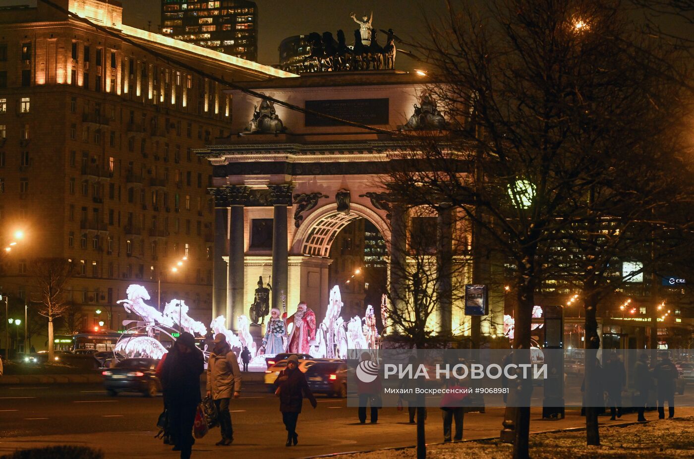 Предновогодняя Москва