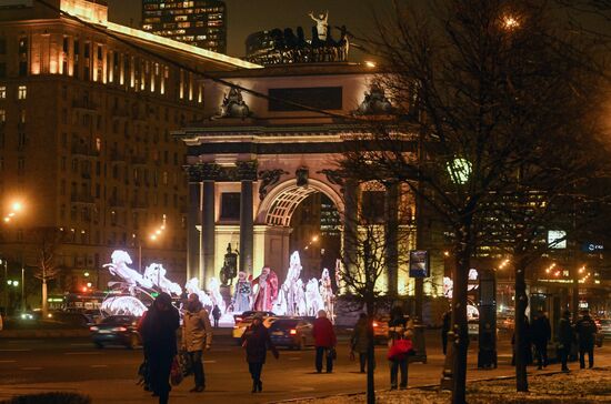 Предновогодняя Москва