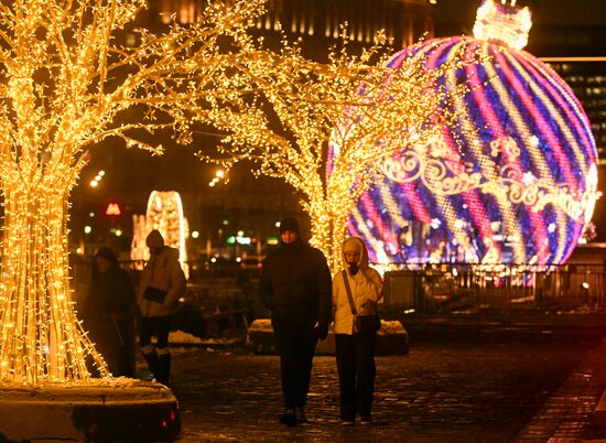 Предновогодняя Москва