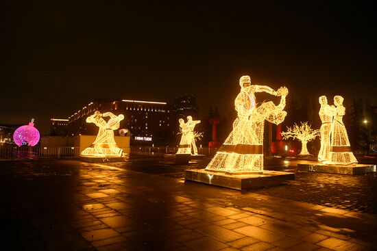 Предновогодняя Москва