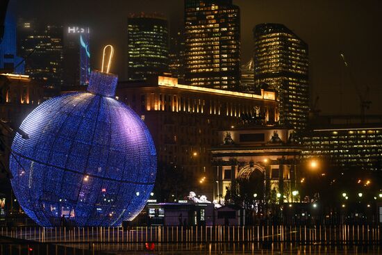 Предновогодняя Москва