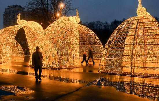 Предновогодняя Москва