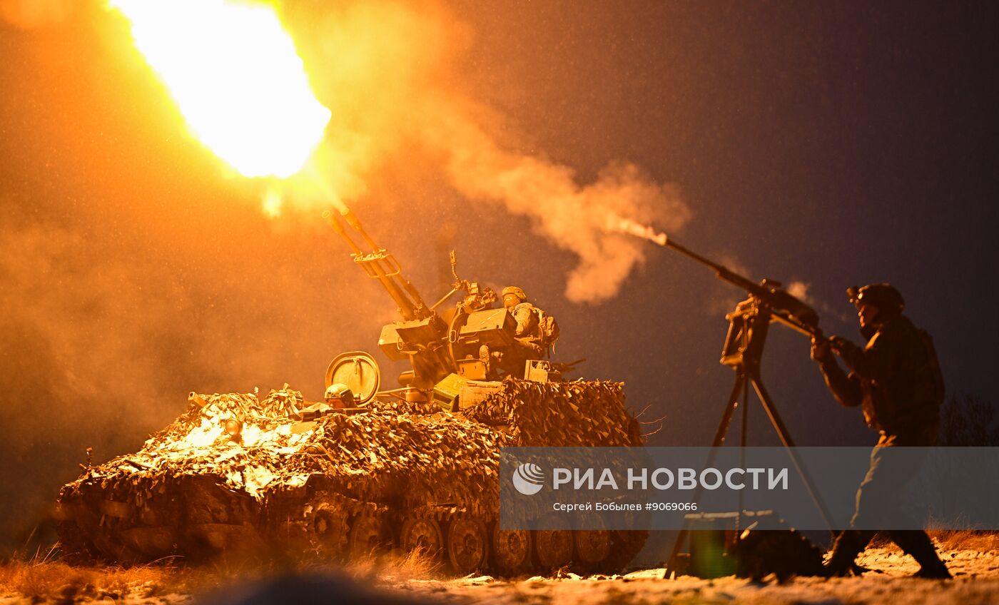 Пункт воздушного наблюдения 169-й мотострелковой бригады на Краснолиманском направлении