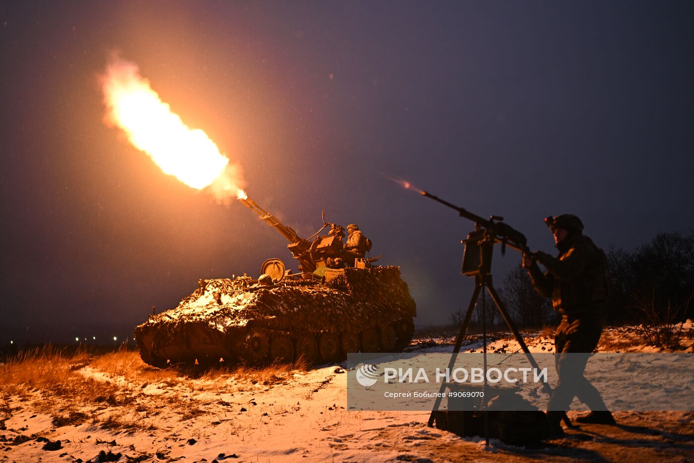 Пункт воздушного наблюдения 169-й мотострелковой бригады на Краснолиманском направлении