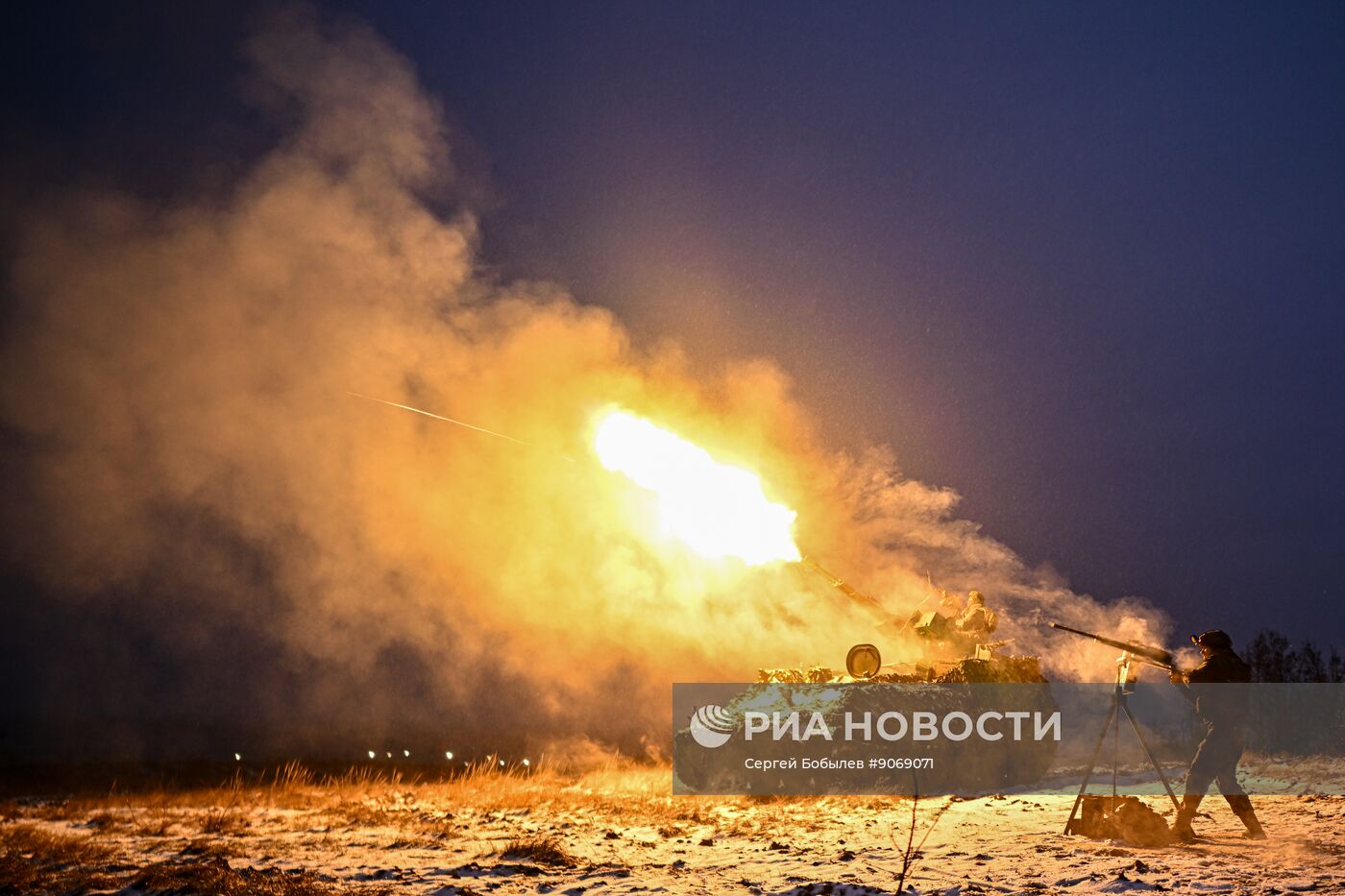 Пункт воздушного наблюдения 169-й мотострелковой бригады на Краснолиманском направлении