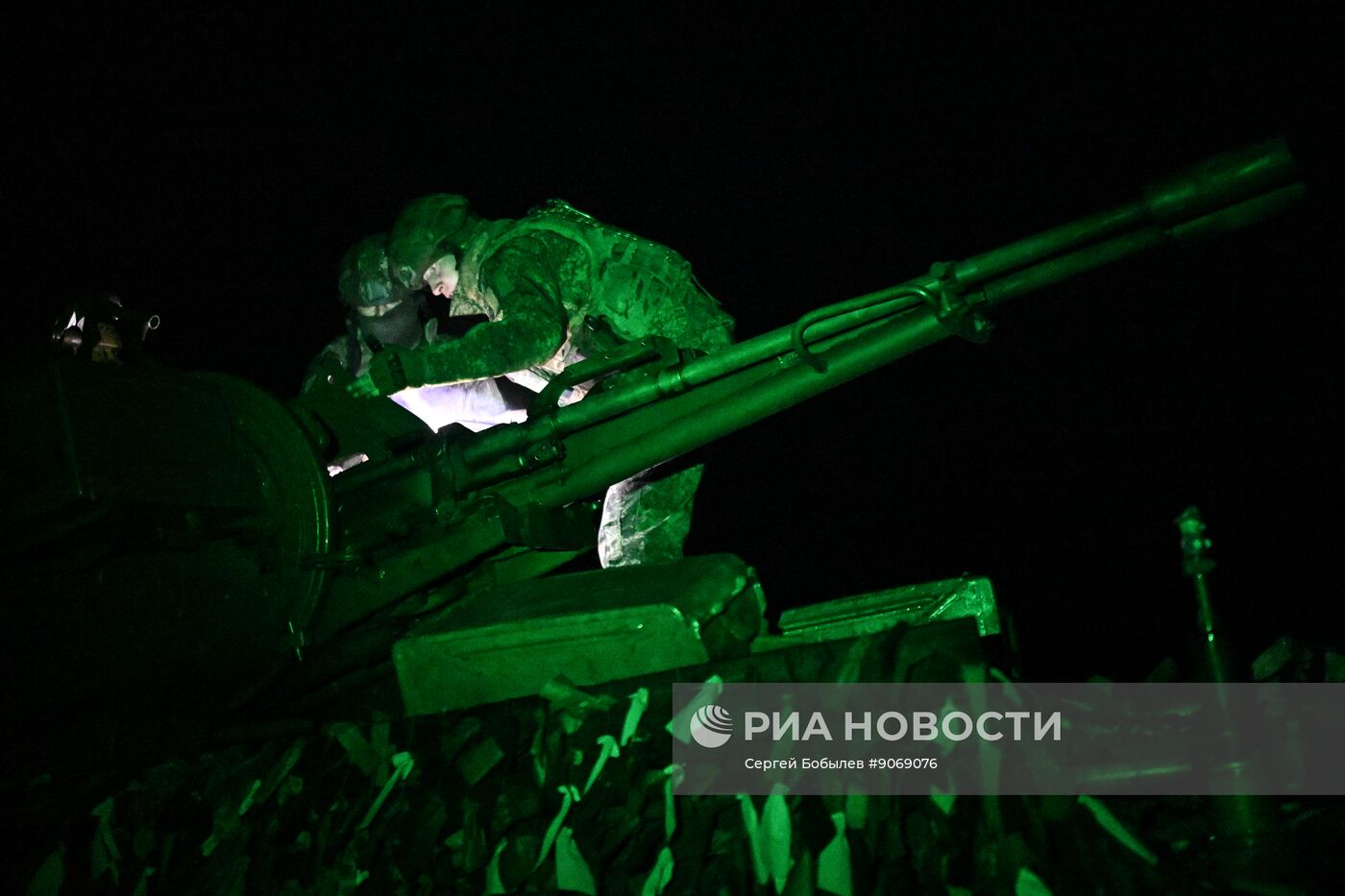 Пункт воздушного наблюдения 169-й мотострелковой бригады на Краснолиманском направлении