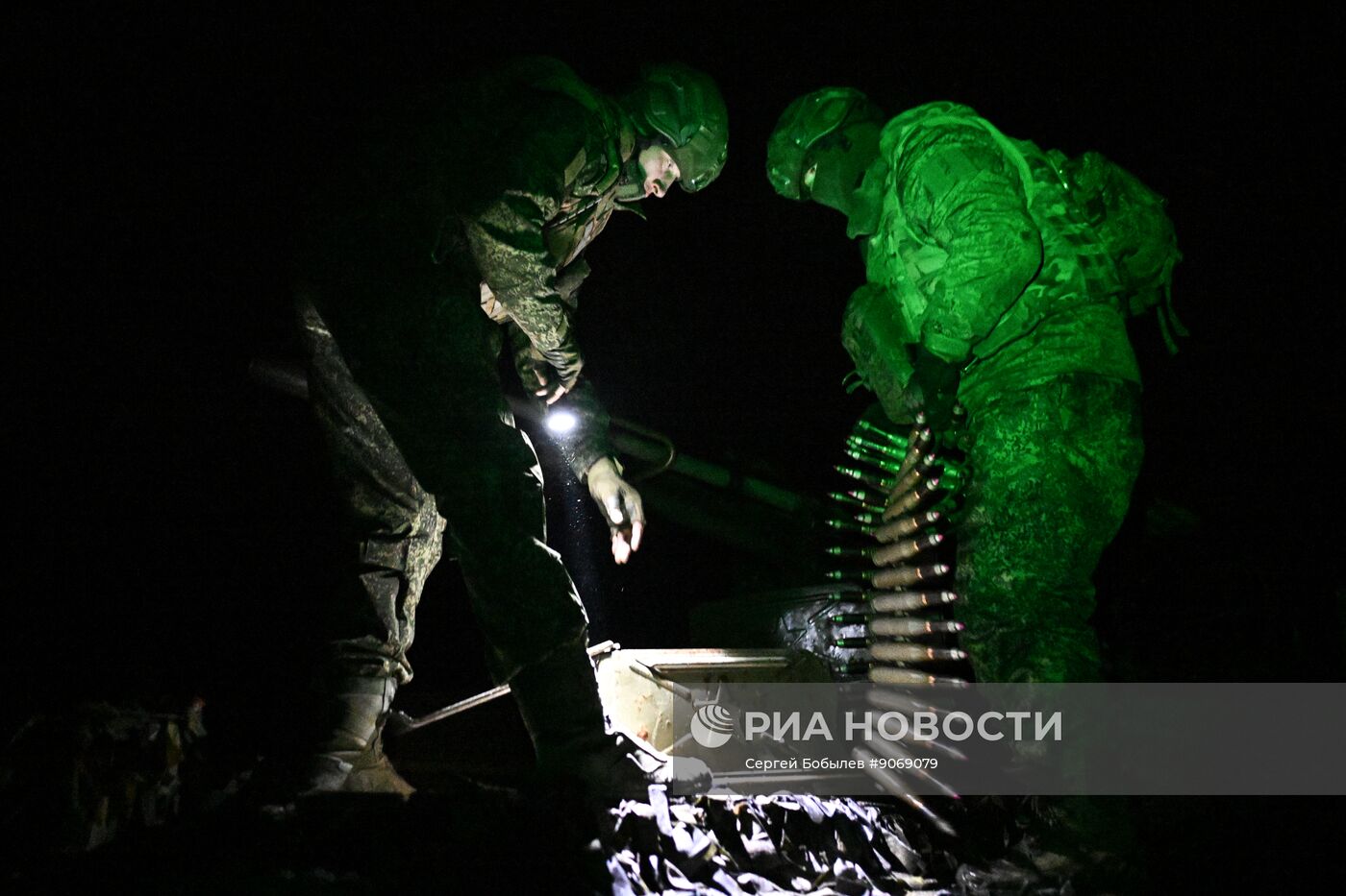 Пункт воздушного наблюдения 169-й мотострелковой бригады на Краснолиманском направлении