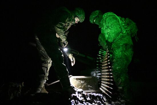 Пункт воздушного наблюдения 169-й мотострелковой бригады на Краснолиманском направлении