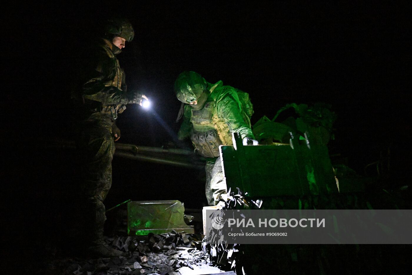 Пункт воздушного наблюдения 169-й мотострелковой бригады на Краснолиманском направлении