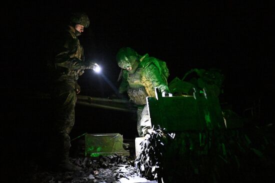 Пункт воздушного наблюдения 169-й мотострелковой бригады на Краснолиманском направлении