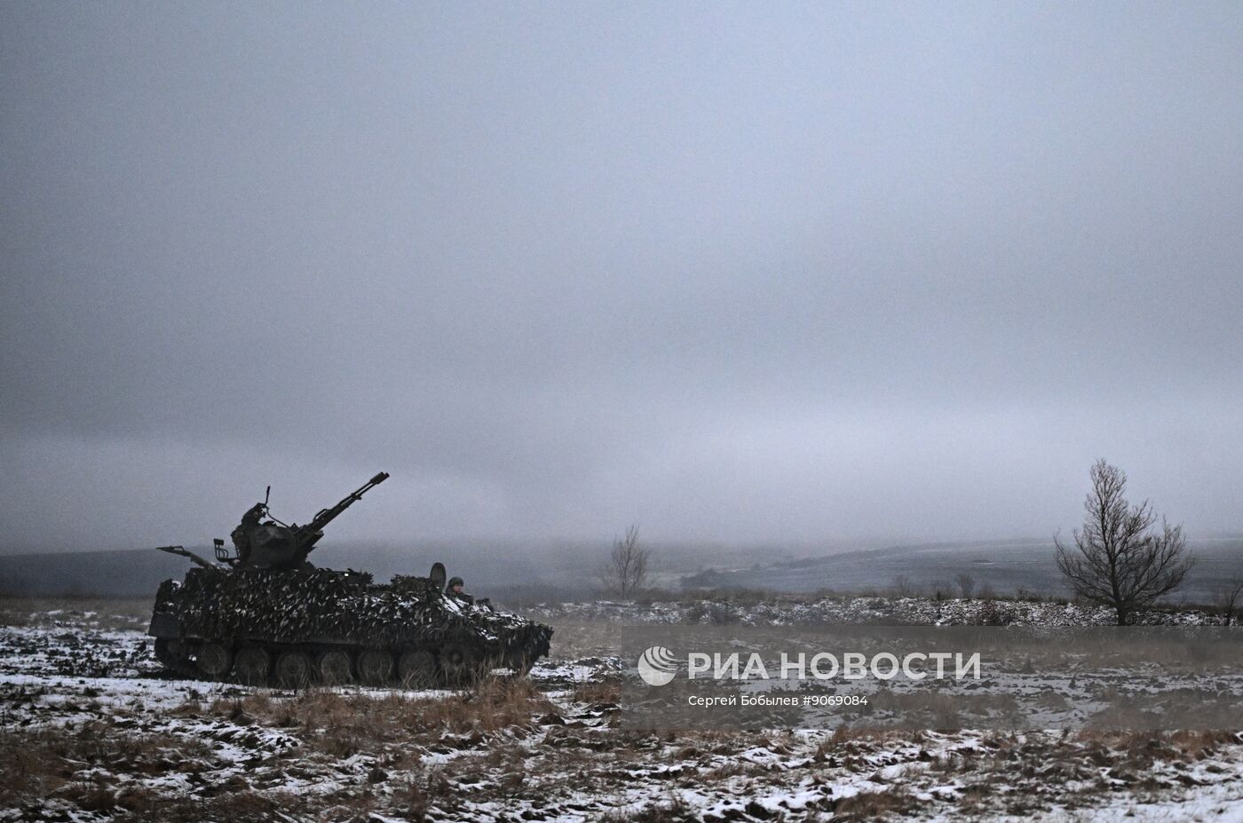 Пункт воздушного наблюдения 169-й мотострелковой бригады на Краснолиманском направлении