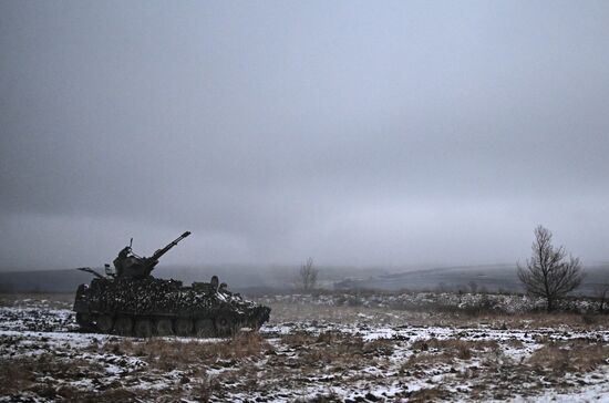 Пункт воздушного наблюдения 169-й мотострелковой бригады на Краснолиманском направлении